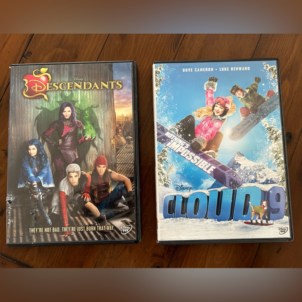 2 Disney Channel Movie DVDs